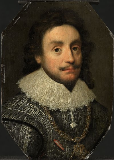 Portrait de Frédéric V (1596-1632), c.1621 - Michiel Jansz. van (after) Miereveld