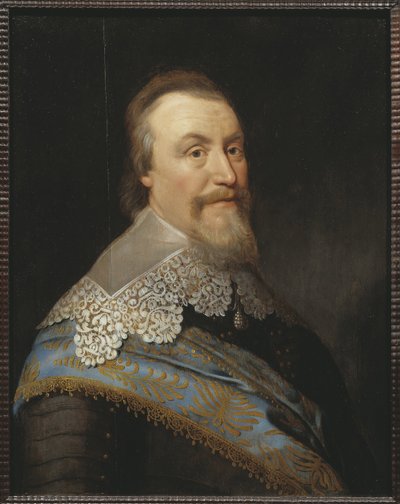 Portrait du comte Axel Oxenstierna - Michiel Jansz. van (studio of) Miereveld