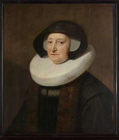 Portrait de Maria Petitpas (?-1640) - Michiel Jansz van Mierevelt (workshop of)