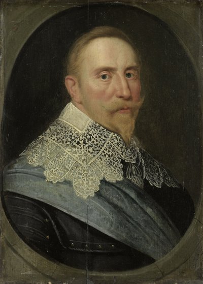 Portrait de Gustave II Adolphe, Roi de Suède, c. 1633 - Michiel Jansz van Mierevelt
