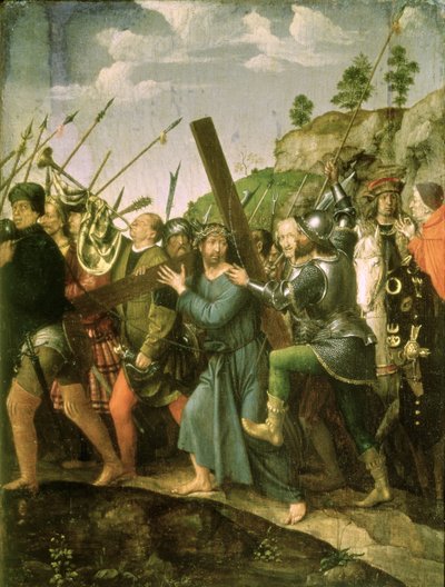 Christ portant la croix - Michiel Sittow