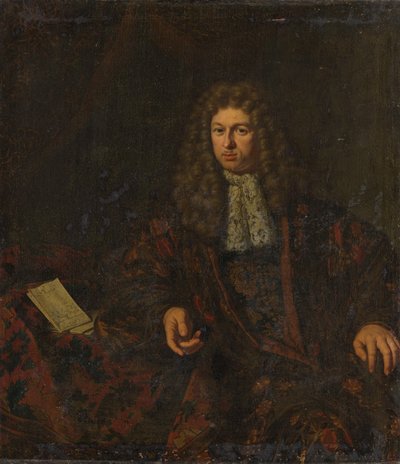 Portrait de Nicolaes Witsen (1641-1717) - Michiel van Musscher (signed by artist)
