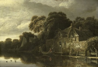Vieux chalet sur l