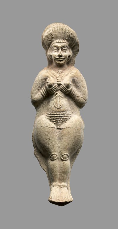Figure féminine, Élamite moyen, c.1500-1100 av. J.-C. (céramique) - Middle Elamite Period