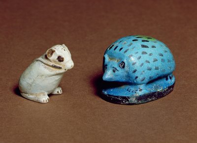 Hérisson et gerboise, de Beni Hasan et Héliopolis, 12e-13e Dynastie, c.1963-1648 av. J.-C. - Middle Kingdom Egyptian