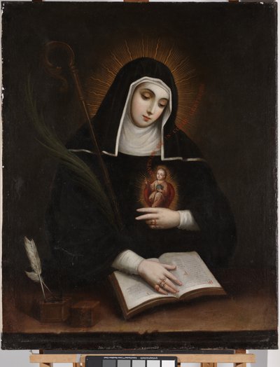Sainte Gertrude - Miguel Cabrera