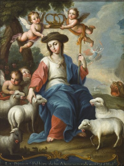 La divine bergère, c.1760 - Miguel Cabrera
