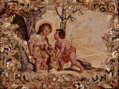 Enfant Jésus et Enfant Jean-Baptiste - Miguel Gonzalez
