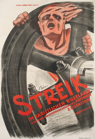 Affiche du film muet 