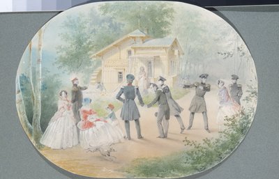 Moulin des enfants dans le parc d