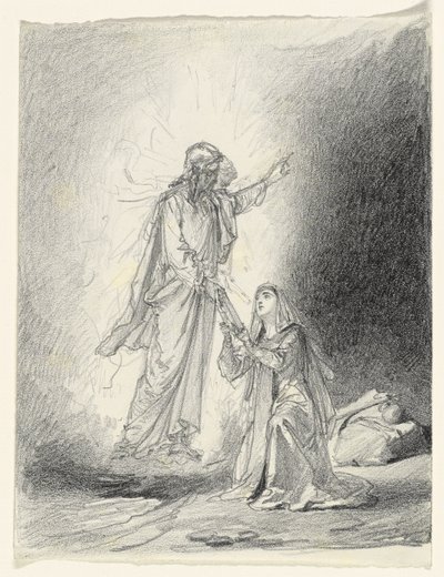 Ne me touche pas; Noli me tangere - Mihaly von Zichy