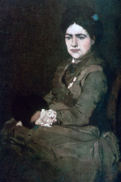 Mme Munkacsy, vers 1864-1900 - Mihály Munkácsy