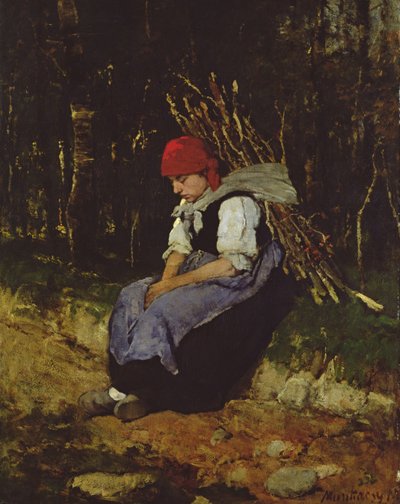 Le Ramasseur de brindilles - Mihály Munkácsy