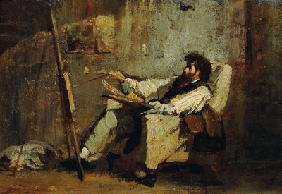 Autoportrait - Mihály von Munkácsy