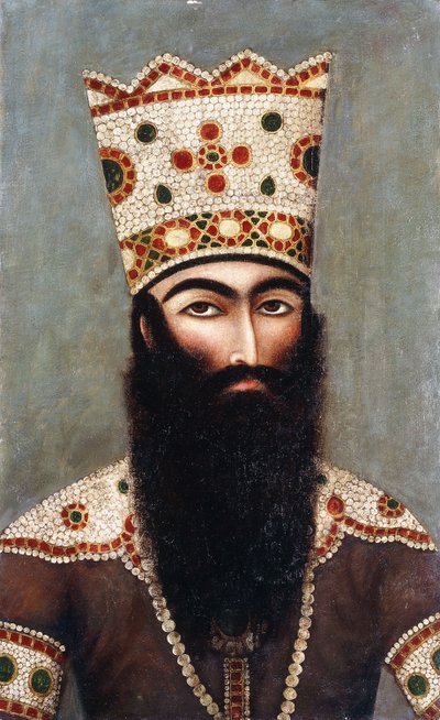 Portrait royal Qajar; probablement Fath 
