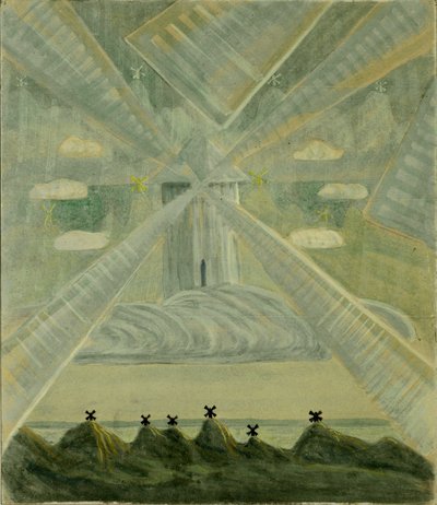 Andante Sonata II, 1907 - Mikalojus Konstantinas Čiurlionis