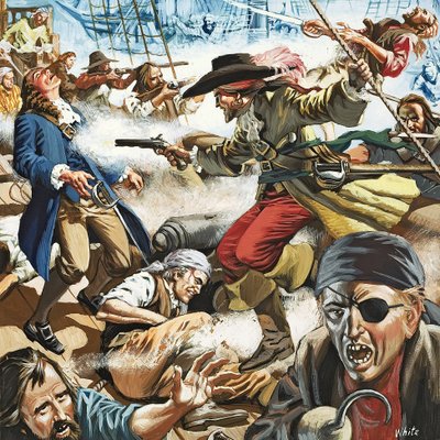 Pirates - Mike (20th century) White