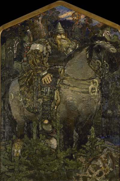 Bogatyr, 1898 - Mikhail Aleksandrovich Vrubel