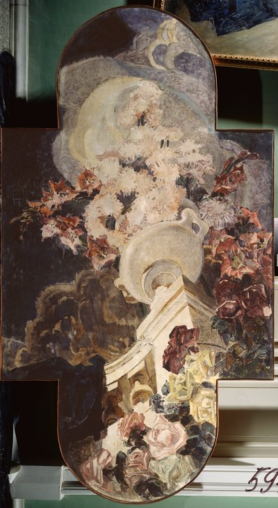Chrysanthèmes - Mikhail Aleksandrovich Vrubel