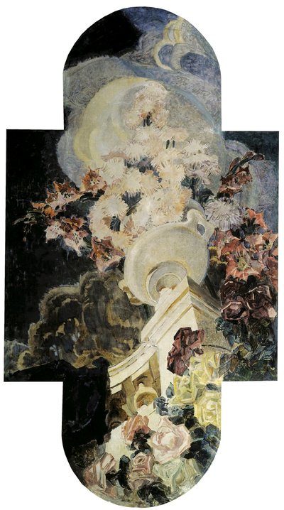 Chrysanthèmes, 1894 - Mikhail Aleksandrovich Vrubel