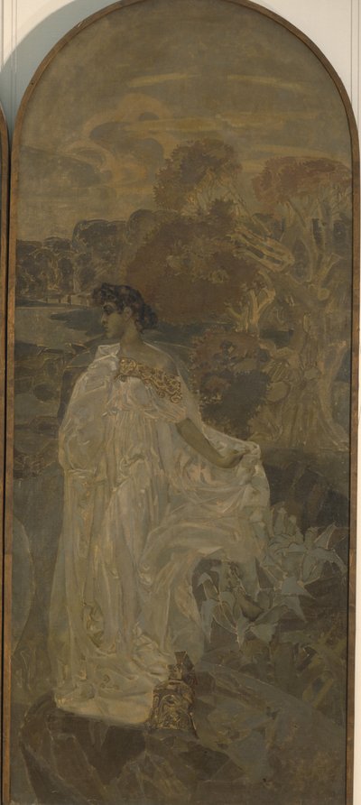 Triptyque de Minerve Le Jugement de Pâris, 1893 - Mikhail Aleksandrovich Vrubel