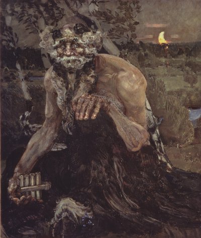 Pan, 1899 - Mikhail Aleksandrovich Vrubel