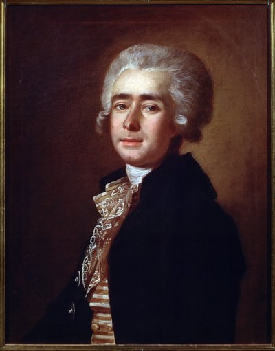 Portrait du compositeur Dmytro Bortniansky - Mikhail Ivanovich Belsky