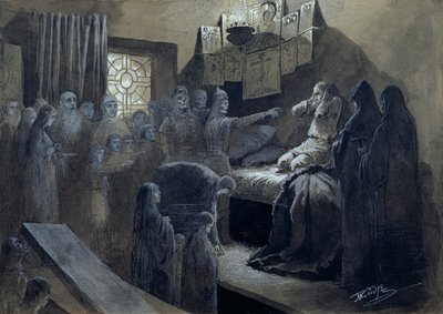 Ivan IV le Terrible Visité par les Fantômes de Ceux Qu