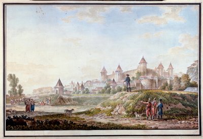 Vue de la forteresse de Tighina à Bendery en Moldavie - Mikhail Matveevich Ivanov