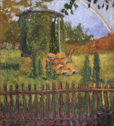 Une tonnelle de jardin, 1907 - Mikhail Nikolayevich Yakovlev