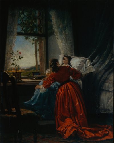 Visite aux malades, 1885 - Mikhail Petrovich Klodt Baron