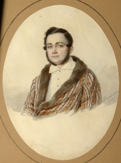 Portrait de Yakov Nikolaïevitch Kalinovsky - Mikhail Prokopyevich Vishnevitsky