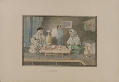 Femmes tatares, 1862 - Mikhail Stepanovich Znamensky