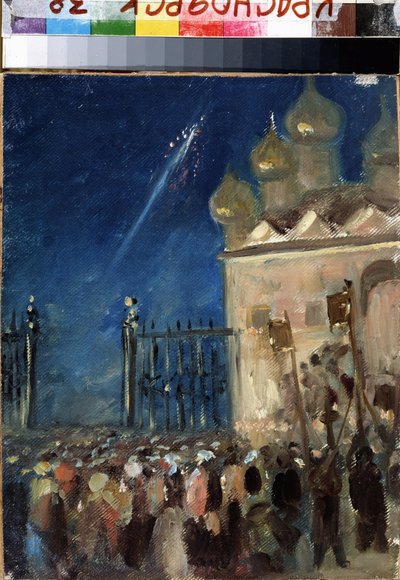 Les matines de Paques - Mikhail Vasilievich Nesterov