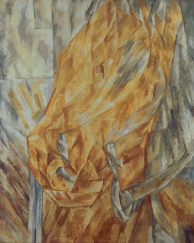 Tête de cheval, 1912 - Mikhail Vasilyevich Le Dantyu