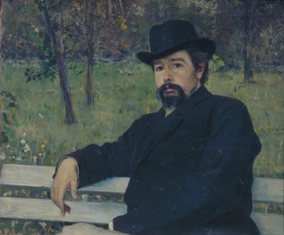 Portrait du peintre Nikolaï Alexandrovitch Yaroshenko - Mikhail Vasilyevich Nesterov