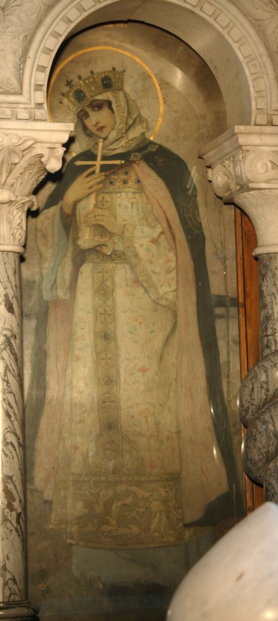 Sainte Olga, princesse de Kiev - Mikhail Vasilievich Nesterov
