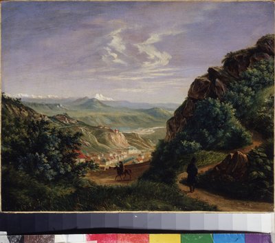 Vue de Piatigorsk - Mikhail Yuryevich Lermontov