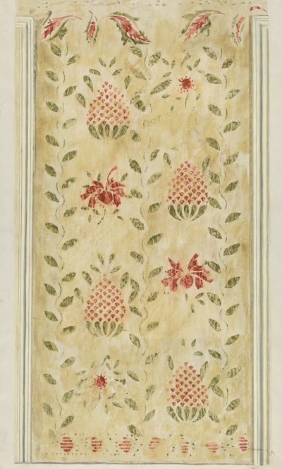 Pochoir de chambre - Mildred E. Bent