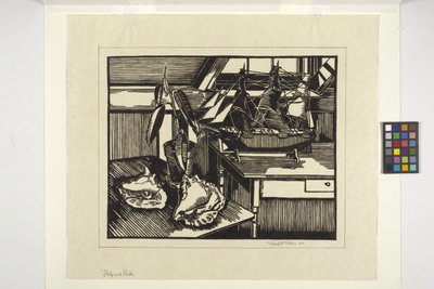 Navire et coquillages - Mildred McMillen