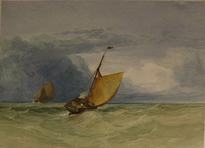 Une tempête, date inconnue - Miles Edmund Cotman