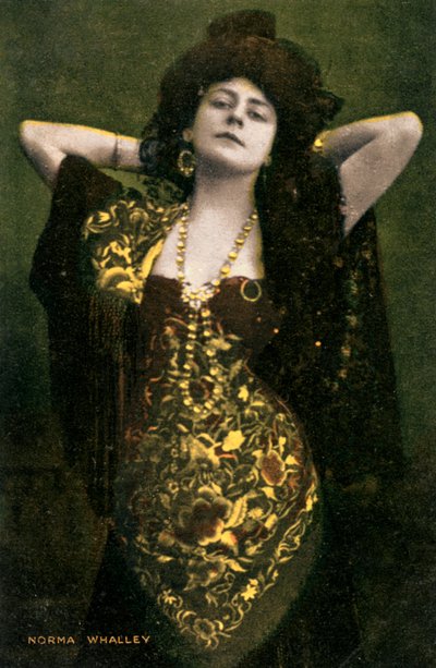 Norma Whalley, actrice australienne, début du 20e siècle - Miller and Lang