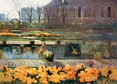 Le jardin hollandais, palais de Kensington - Mima Nixon