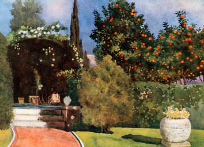 Le jardin du palais du prince héritier, Athènes - Mima Nixon