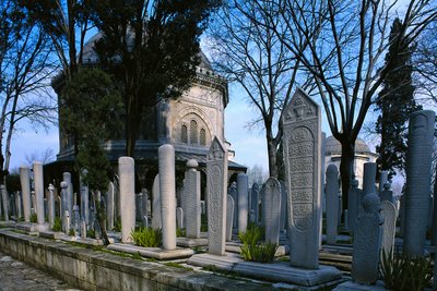 Le tombeau de Soliman le Magnifique (1494-1566), Mosquée Süleymaniye - Mimar Sinan