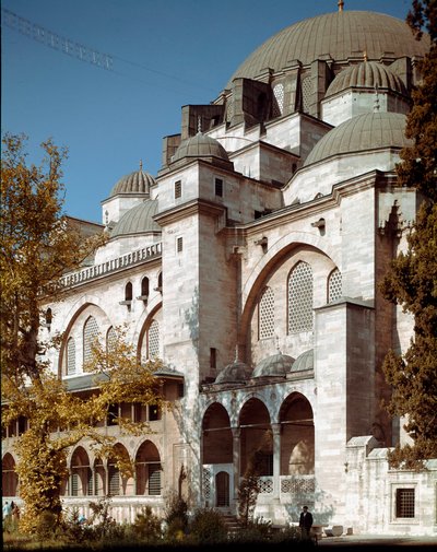 Vue de la mosquée Süleymaniye (1550-1557) - Mimar Sinan