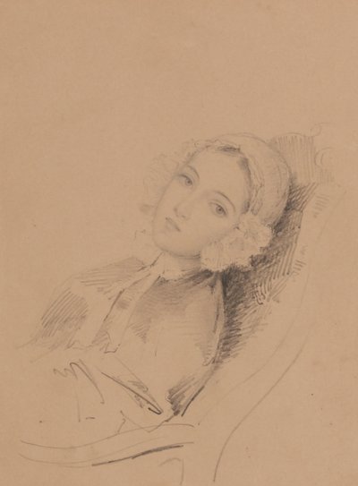 Jeune femme souffrant de consomption à la Nouvelle-Orléans - Miner Kilbourne Kellogg