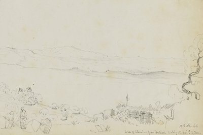 Mer de Tibériade, depuis le Thabor - Miner Kilbourne Kellogg