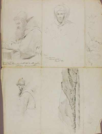 Études--Paysage et portrait - Miner Kilbourne Kellogg