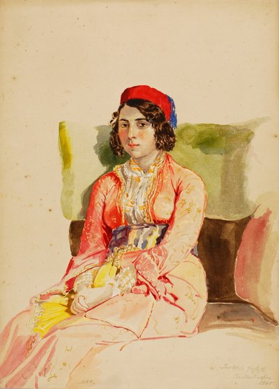 Fille turque de Constantinople - Miner Kilbourne Kellogg